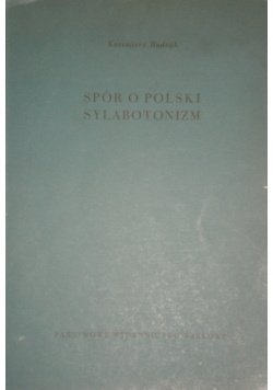 Spór o polski sylabotonizm