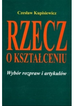 Rzecz o kształceniu
