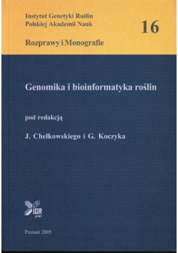 Genomika i bioinformatyka roślin Część 16