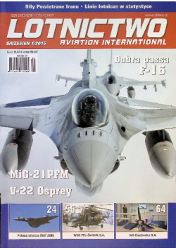 Lotnictwo Aviation International  Nr 1 / 15