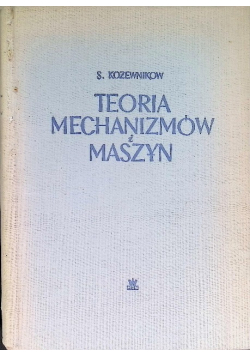 Teoria mechanizmów i maszyn