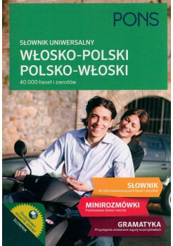 Słownik uniwersalny włosko - polski polsko - włoski
