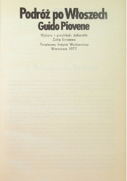 Podróż po Włoszech