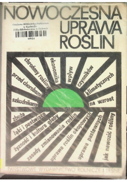Nowoczesna uprawa roślin