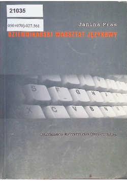 Dziennikarski warsztat językowy