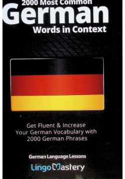 2000 Most Common German Words in Context