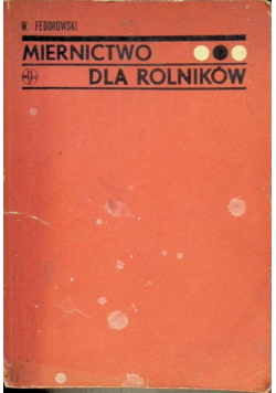 Miernictwo dla rolników