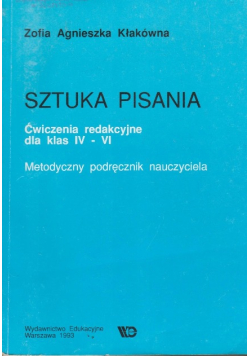 Sztuka pisania Ćwiczenia redakcyjne