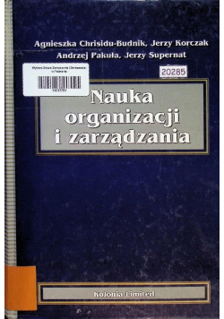Nauka organizacji i zarządzania