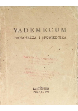 Vademecum proboszcza i spowiednika