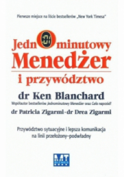 Jednominutowy menedżer i przywództwo