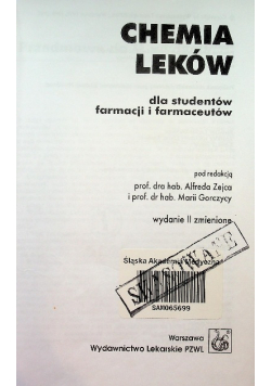 Chemia leków