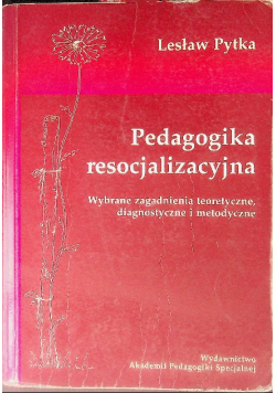 Pedagogika resocjalizacyjna