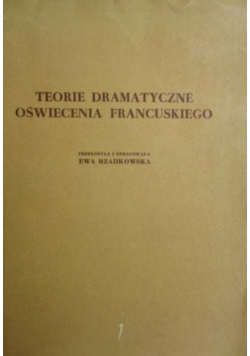 Teorie dramatyczne oświecenia francuskiego