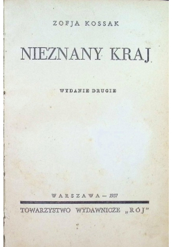 Nieznany Kraj 1937 r
