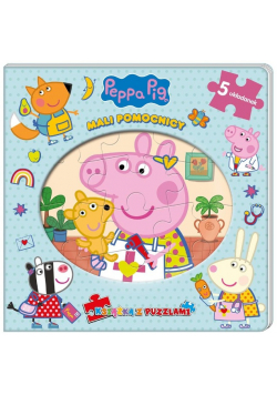 Peppa Pig Książka z puzzlami Mali pomocnicy