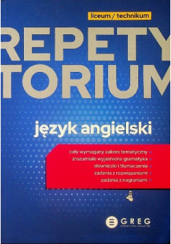Język angielski Repetytorium liceum technikum