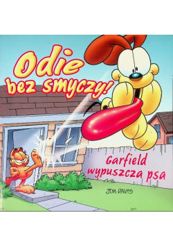 Odie bez smyczy Garfield wypuszcza psa