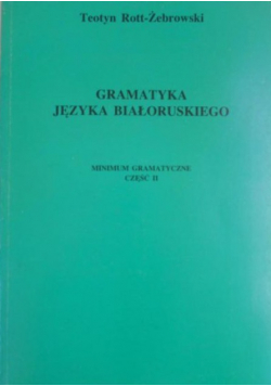 Gramatyka języka białoruskiego