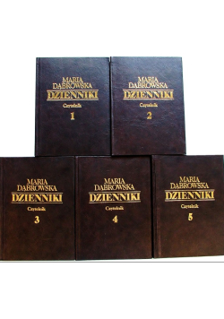 Dzienniki Tom 1 do 5