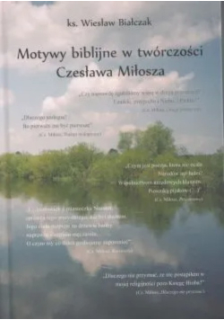 Motywy biblijne w twórczości Czesława Miłosza