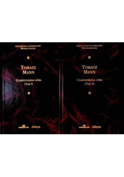 Czarodziejska Góra Tom 1 i 2
