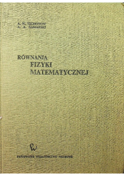 Równania fizyki matematycznej