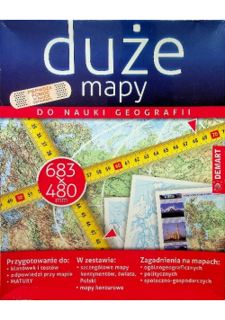 Zestaw map do nauki geografii