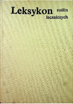 Leksykon roślin leczniczych