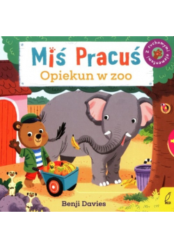 Miś Pracuś Opiekun w zoo