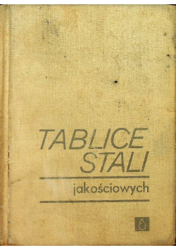 Tablice stali jakościowych