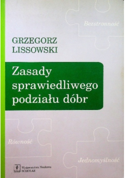 Zasady sprawiedliwego podziału dóbr
