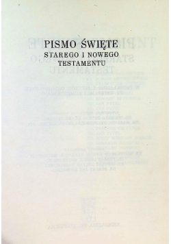Pismo Święte Starego i Nowego Testamentu