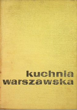 Kuchnia warszawska