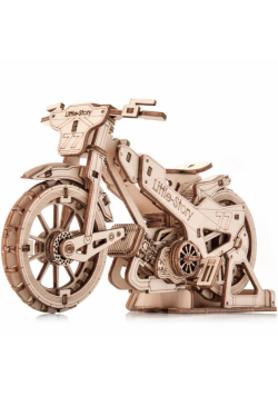 Puzzle drewniane 3D - Motocykl Żużlowy