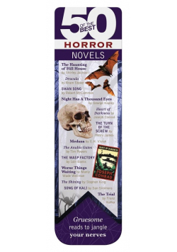 50 BEST - Horror - magnetyczna zakładka do książki