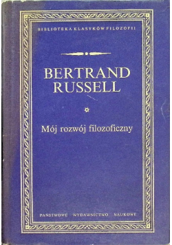 Mój rozwój filozoficzny