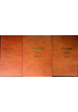 Zoologia bezkręgowce Tom 1 Część 1 do 3