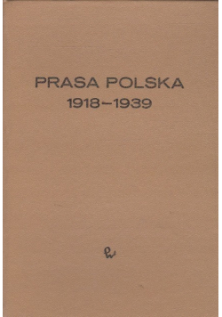 Prasa Polska 1918 do 1939