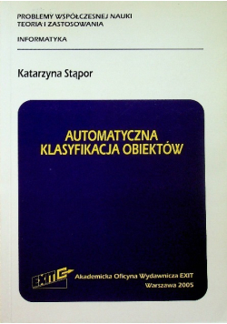 Automatyczna klasyfikacja obiektów