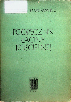 Podręcznik łaciny kościelnej