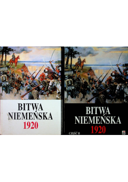 Bitwa Niemeńska 1920 Tom I i II