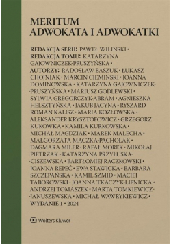 Meritum adwokata i adwokatki