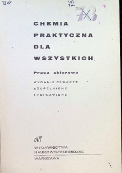 Chemia praktyczna dla wszystkich