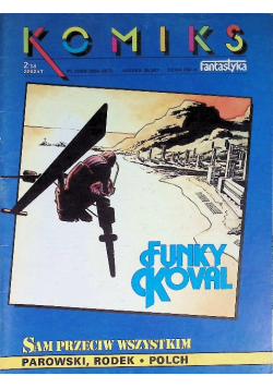 Komiks fantastyka Funky Koval  Sam przeciw wszystkim Nr 2 / 88