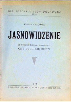 Jasnowidzenie 1935 r.