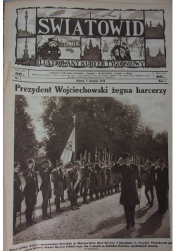 Światowid. Ilustrowany kuryer tygodniowy, Nr. 1-21 / 24 1924 r.