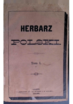 Herbarz Polski podług Niesieckiego Tom 1, 1881 r.