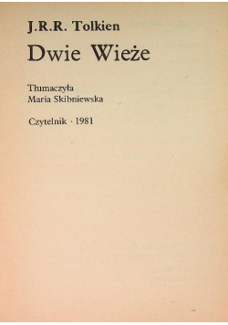 Dwie Wieże