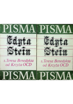 Stein Pisma Tom 1 i 2